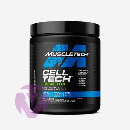 کراتین سل تک ماسل تک ترکیبی | MuscleTech Cell-Tech Creactor Creatine