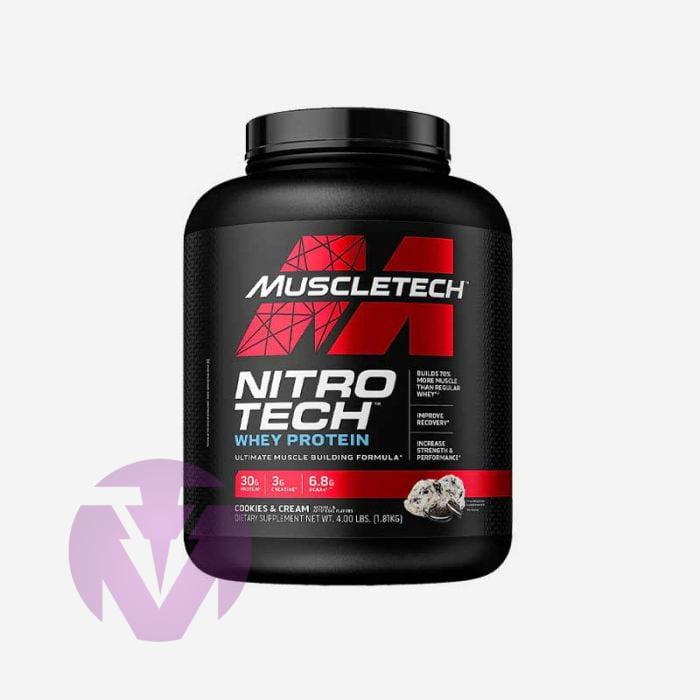 پروتئین وی نیتروتک 100% ماسل تک | Whey Protein Nitrotech Muscletech