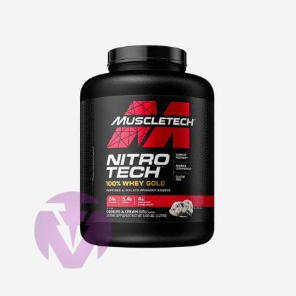 پروتئین وی نیتروتک گلد ماسل تک | Whey Protein Nitro tech Muscletech gold