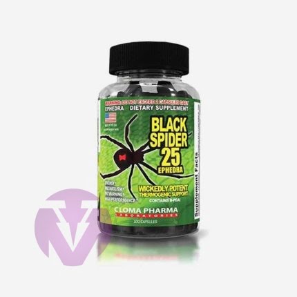 کپسول چربی سوز بلک اسپایدر کلوما فارما | Cloma Pharma Black Spider 25