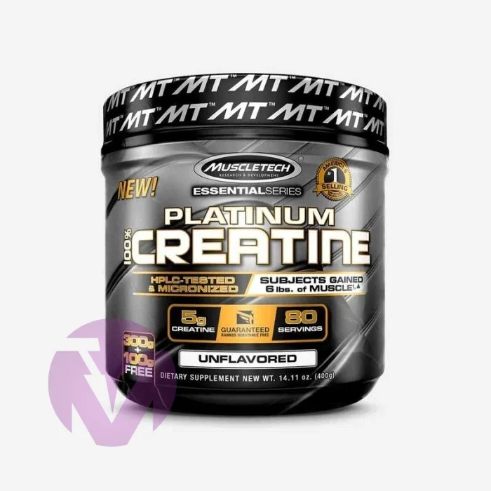 کراتین مونوهیدرات پلاتینیوم ماسل تک | Creatine Platinum Pure 100% MuscleTech